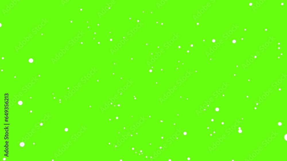 An explosion of white balls on a green screen, the balls fly apart. 3D animation. An explosion of white balls on a green screen, the balls fly apart. 3D animation.