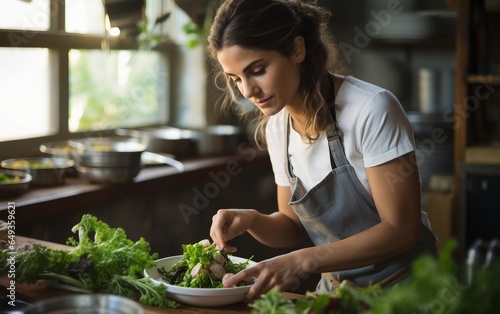 Female Chef Crafts Farm to Table Cuisine