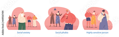 Isolated Elements With Highly Sensitive Characters With Social Phobia Experiences Overwhelming Anxiety