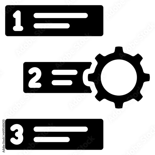 Arrange Priorities Icon