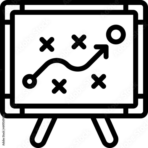 Whiteboard Planning Icon
