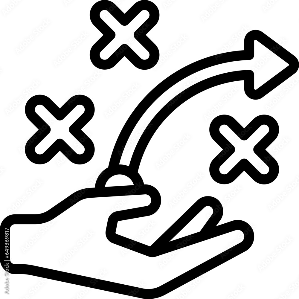 Obraz premium Give Plans Icon