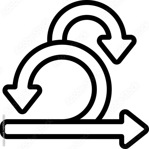 Sprint Development Process Icon