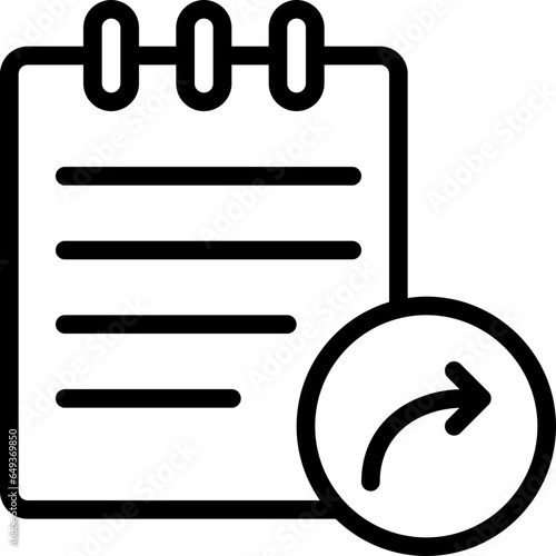Notes Sharing Icon