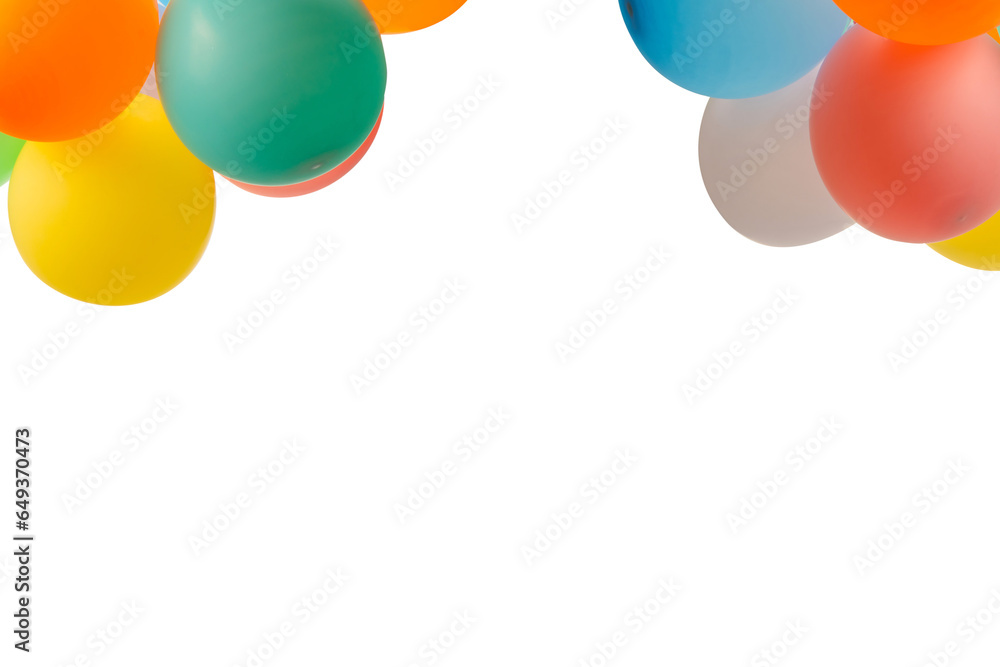 A Ballon isolated on a white background. A Ballon isolated on a white background.