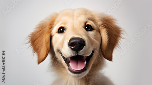 Portrait of dog labrador retriever