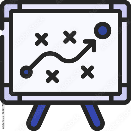 Whiteboard Planning Icon