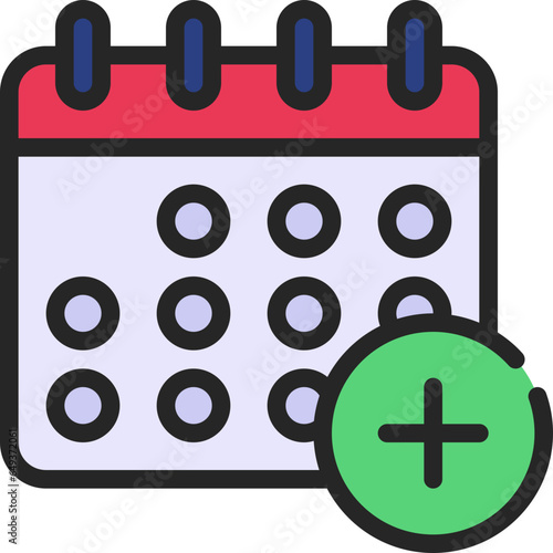 Create New Schedule Icon