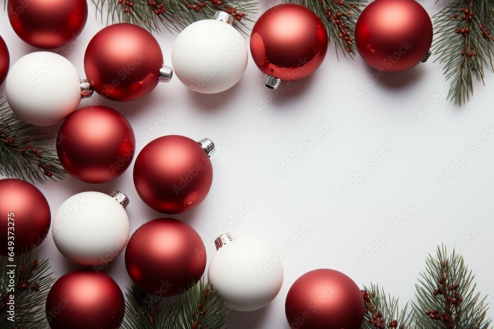 Christmas decoration with copyspace Christmas decoration with copyspace