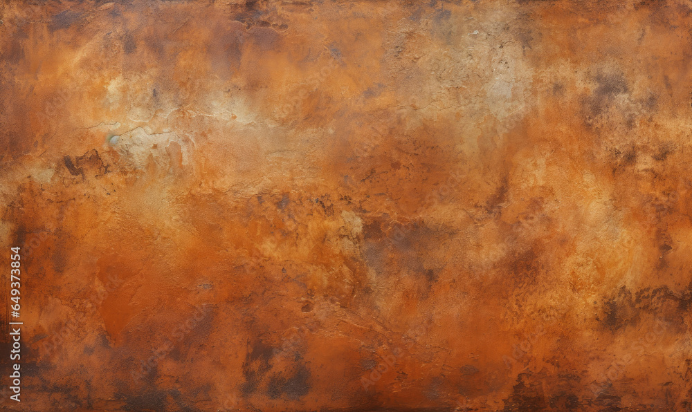Rugged texture of decayed wall. Created with AI