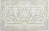 white floral pattern for kitchen tiles