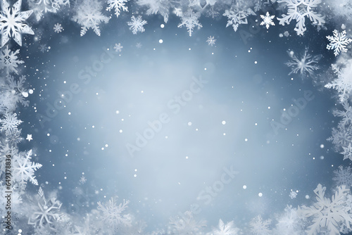 winter background for writing text