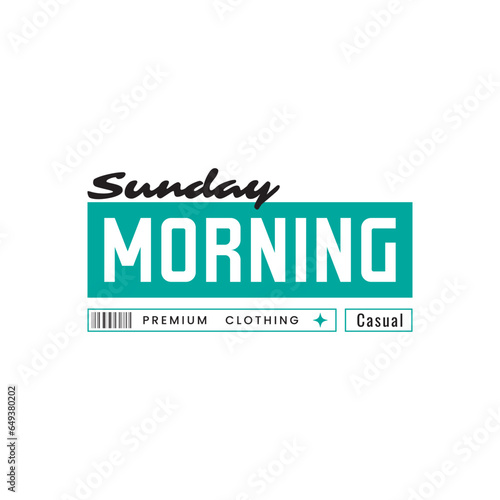 Sunday morning quote simple vintage t shirt