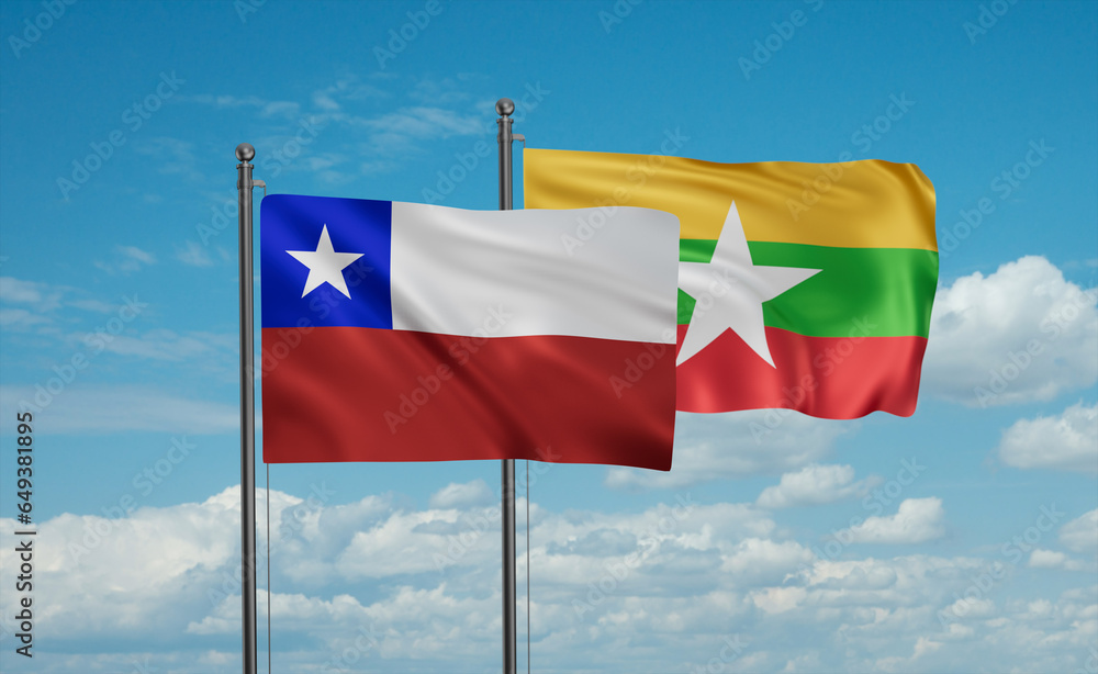 Myanmar Faso flag