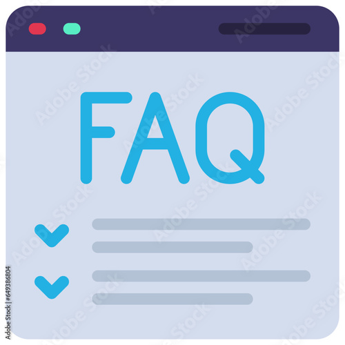 FAQ Website Page Icon