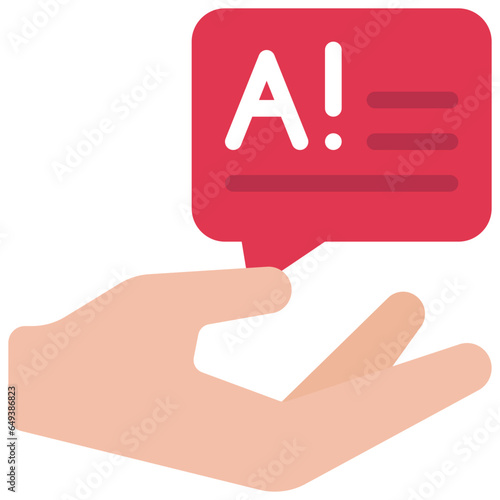 Give Answer Message Icon
