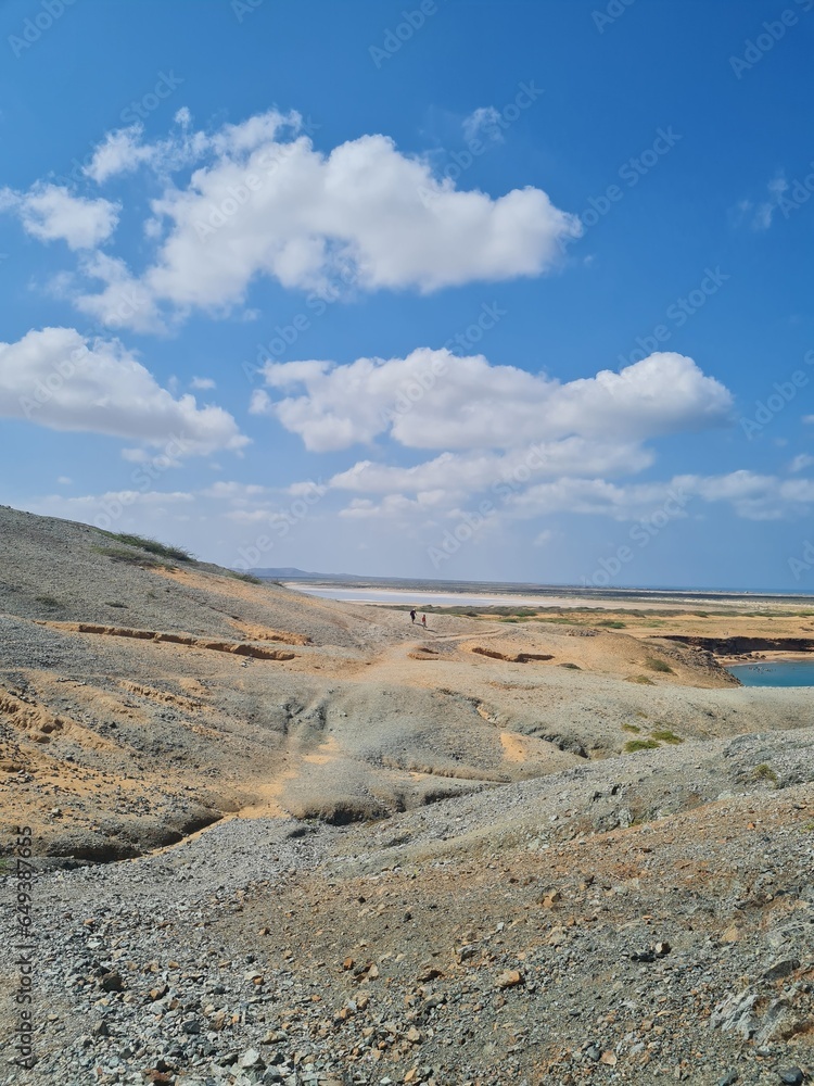 SPIAGGIA DI CABO DE LA VELA, LA GUAJIRA, COLOMBIA SPIAGGIA DI CABO DE LA VELA, LA GUAJIRA, COLOMBIA