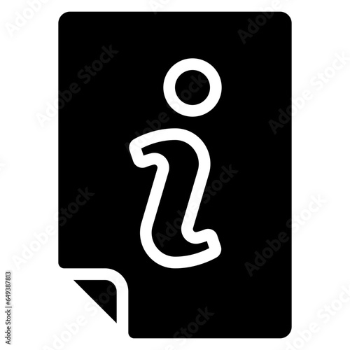 Information Document Icon