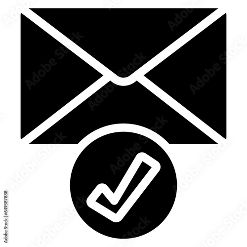 Check Mark Email Icon