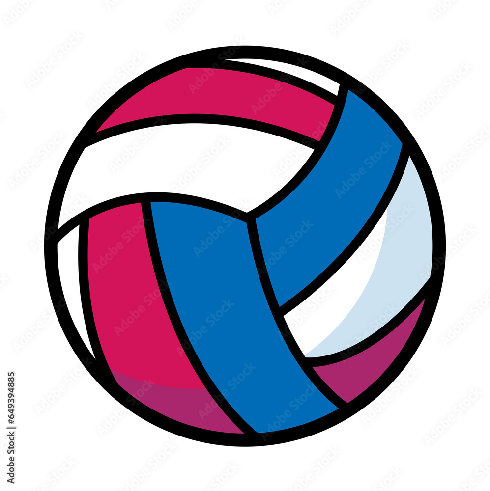 volleyball isolated on white background volleyball isolated on white background