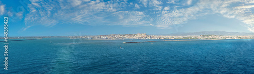 view of the island of Sardinia