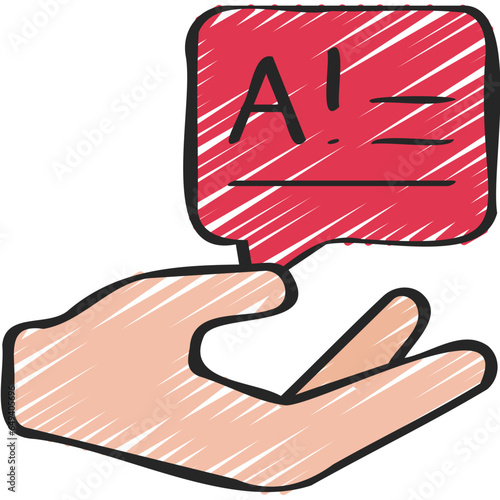 Give Answer Message Icon