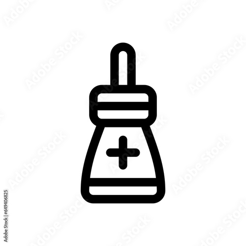 iodine line icon