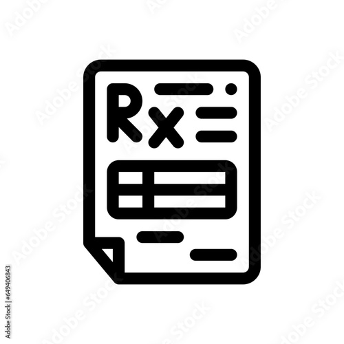 rx line icon
