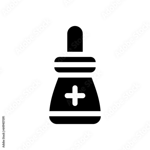 iodine glyph icon