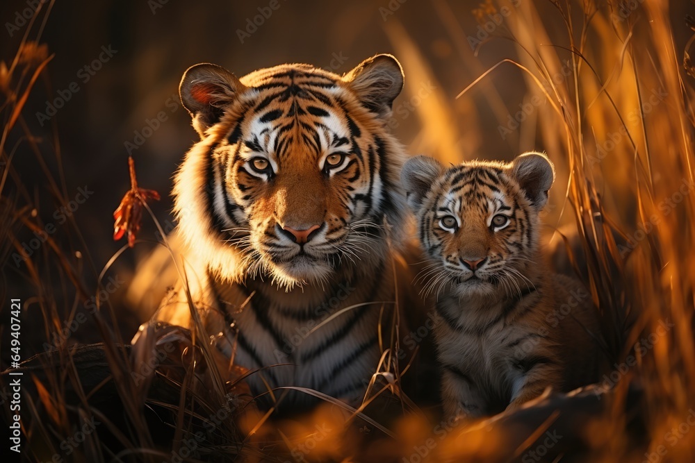 Tiger - obrazy, fototapety, plakaty 