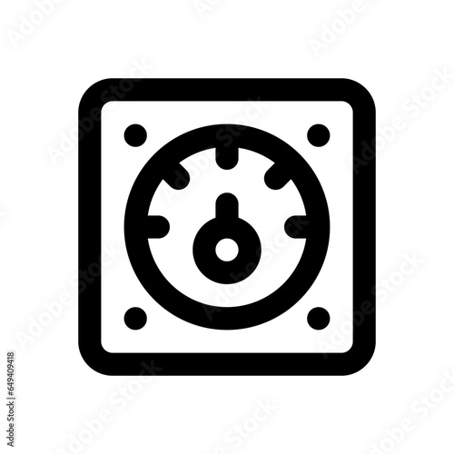 speed test line icon