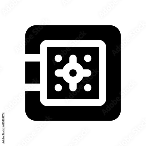 safebox glyph icon