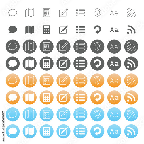 Universal web icon set-7