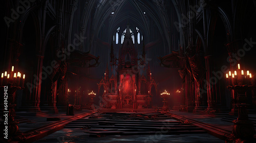  Gigantic castle vania interior photo