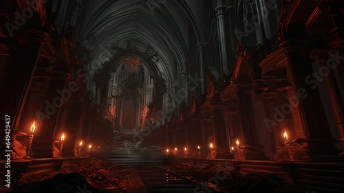  Gigantic castle vania interior photo