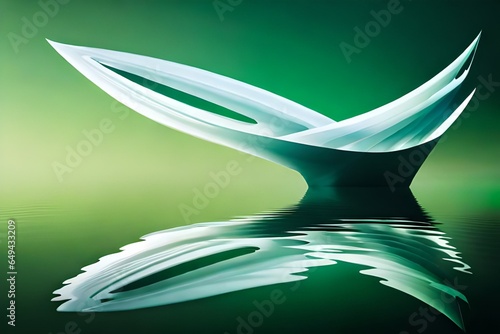 leaf with water drops