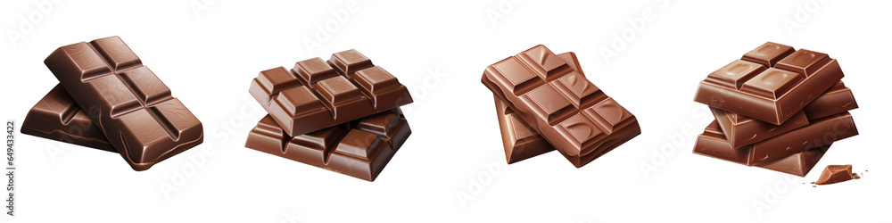 Chocolate clipart collection, vector, icons isolated on transparent background Chocolate clipart collection, vector, icons isolated on transparent background