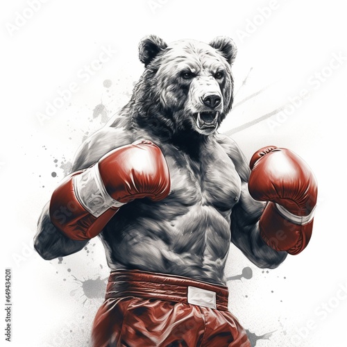 Bear boxer