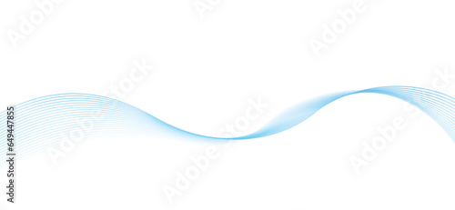 波型の線で作った背景素材