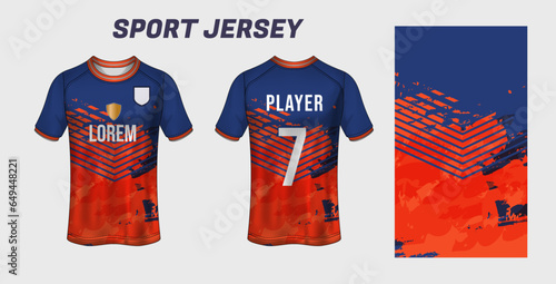 Sport jersey design fabric textile for sublimation