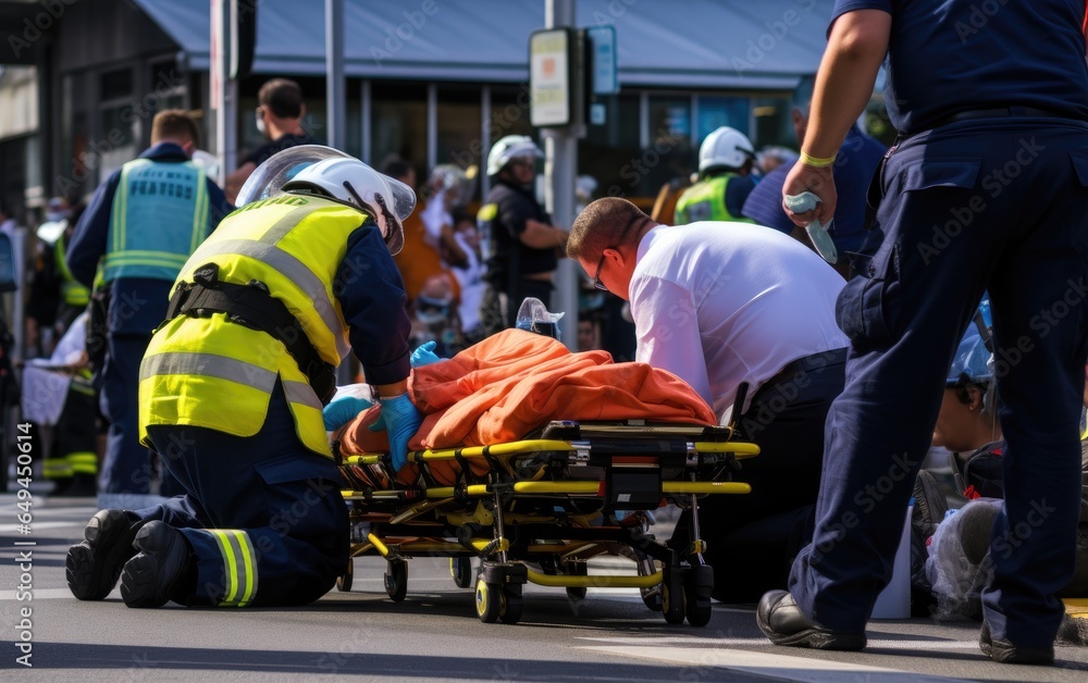 emergency-crews-gathered-around-a-pedestrian-that-has-been-struck-by-a
