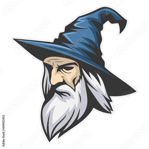 wizard mascot logo