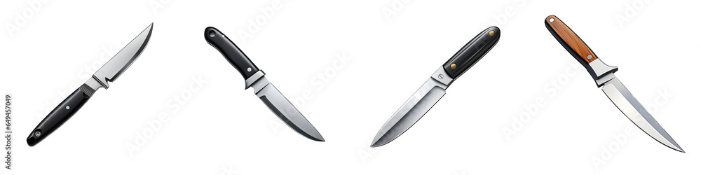 Knife clipart collection, vector, icons isolated on transparent background Knife clipart collection, vector, icons isolated on transparent background