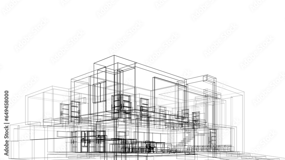Abstract architectural background 3d rendering Abstract architectural background 3d rendering
