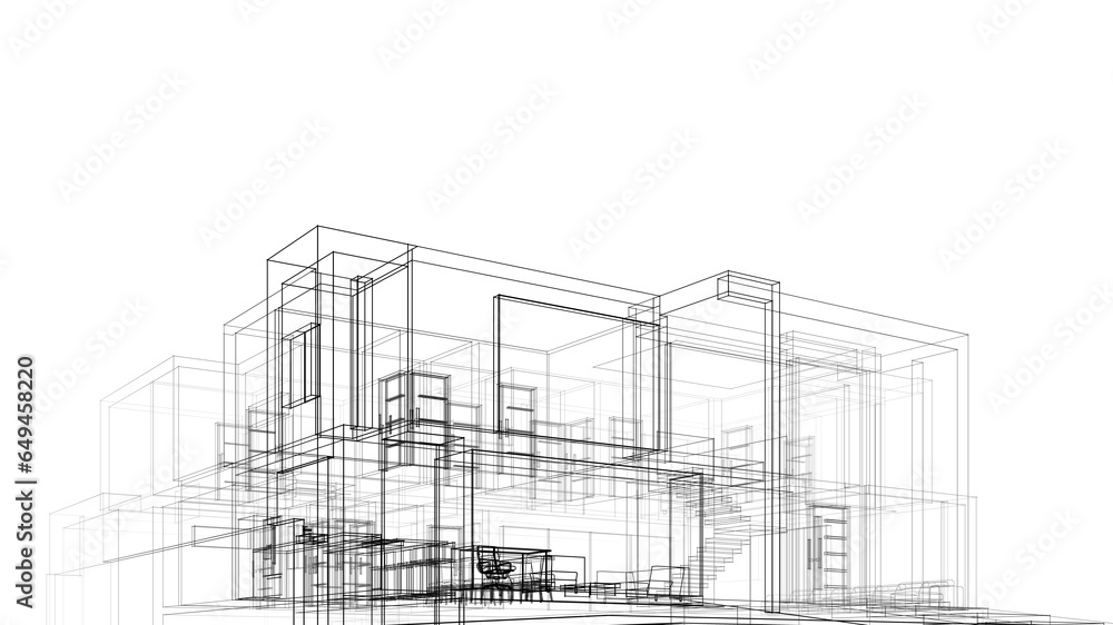 Abstract architectural background 3d rendering Abstract architectural background 3d rendering