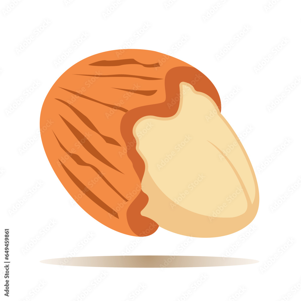 walnut icon design vector template walnut icon design vector template