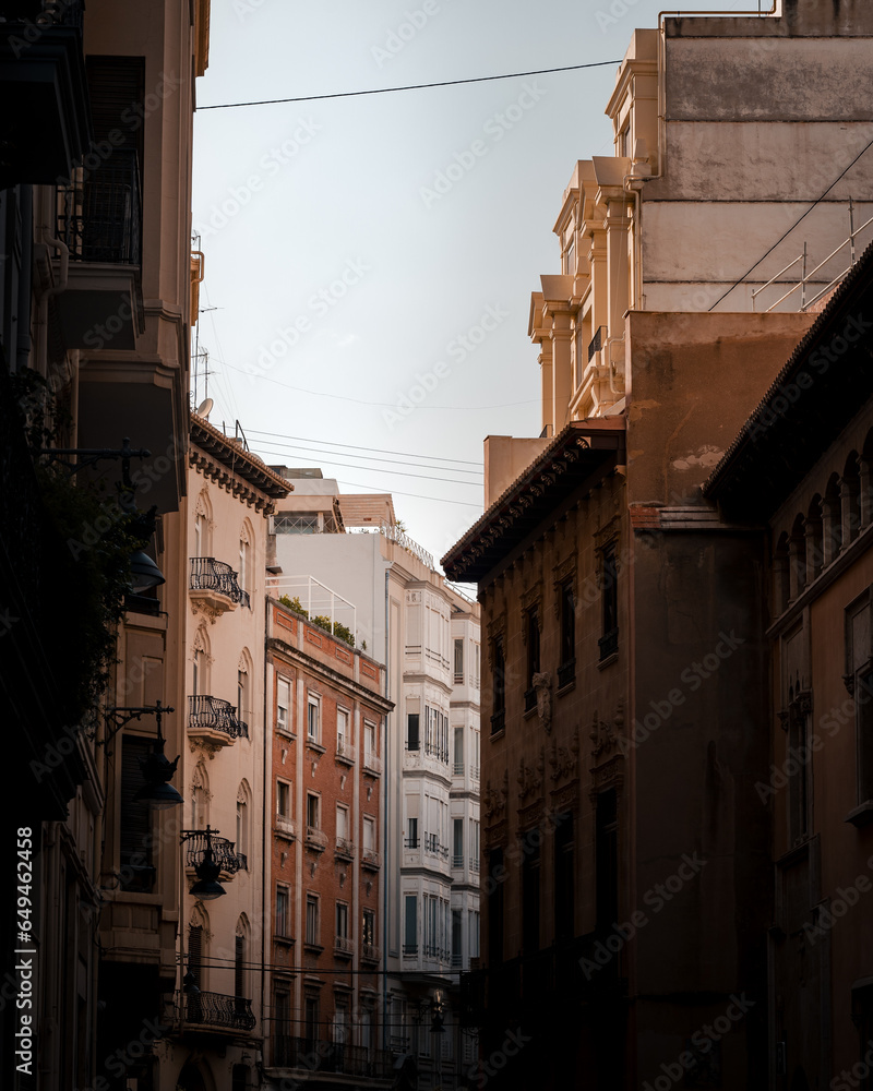 Old City Street Valencia Spain
