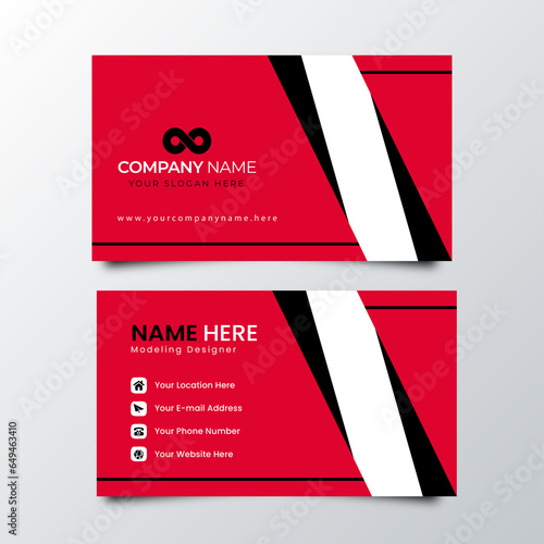 Minimalistic Executive Card Design Template