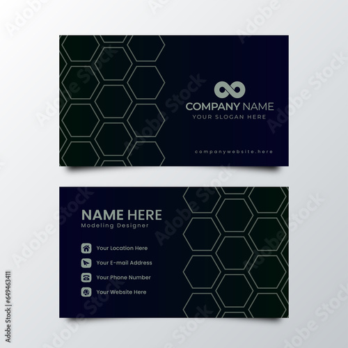 Clean and Crisp Corporate Card Design
