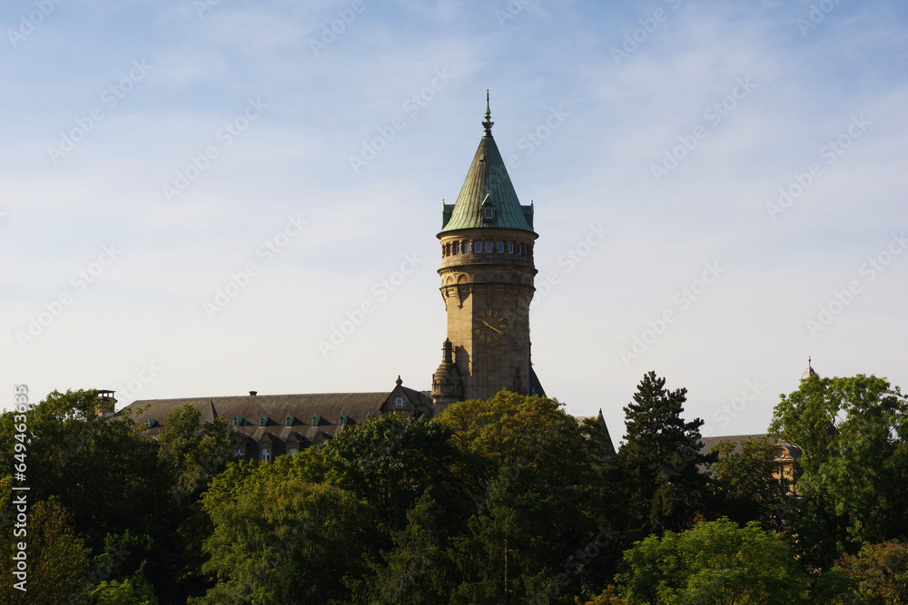 Vue sur le Plateau Bourbon, Luxembourg